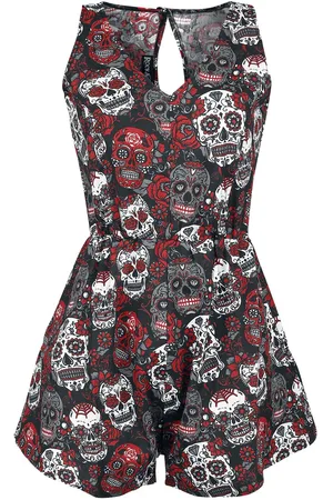 Rockabella Jumpsuit - Mortal Playsuit - S tot XXL - voor Vrouwen