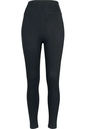 Urban classics Leggings - Ladies High Waist Jersey Leggings - XS tot 5XL - voor Vrouwen