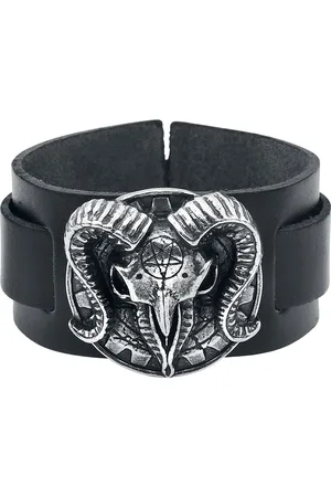 Alchemy Gothic Lederen armband - Gears Of Aiwass - voor Mannen
