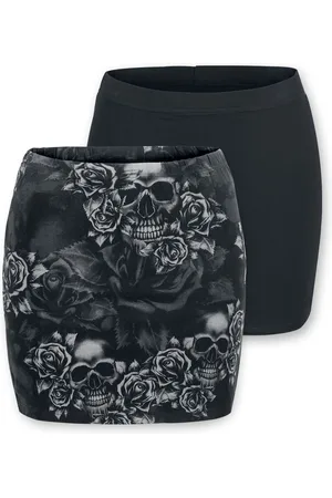 EMP Korte rok - The Double Life - S tot 5XL - voor Vrouwen