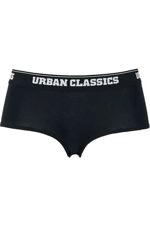 Urban classics Pantyset - Ladies Logo Hipster 2-Pack - XS tot S - voor Vrouwen