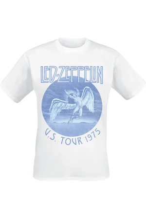 Led Zeppelin T-shirt - Tour 75 - S tot XXL - voor Mannen