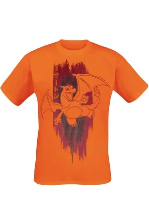 Pokemon Gaming T-shirt - Glurak - S tot XXL - voor Mannen