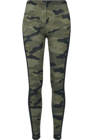 Urban classics Leggings - Ladies Camo Stripe Leggings - XS tot 4XL - voor Vrouwen
