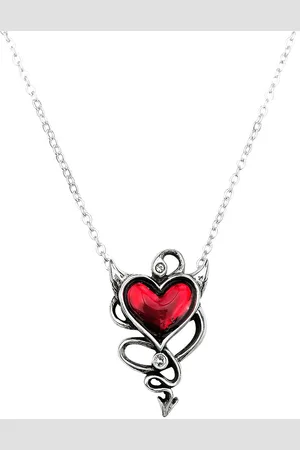 Alchemy Gothic Halsketting - Devil Heart - voor Vrouwen