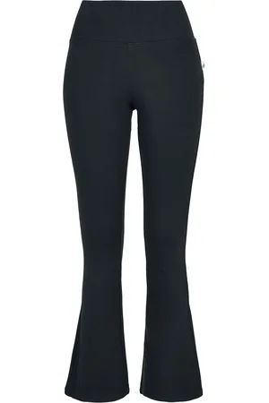 Urban classics Leggings - Ladies Organic Interlock Bootcut Leggings - XS tot XXL - voor Vrouwen