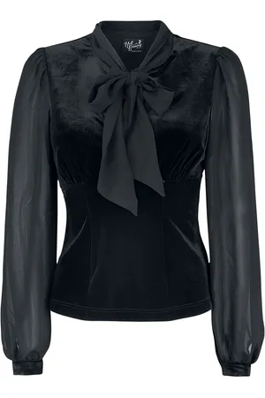 Hell Bunny Rockabilly Blouse - Gabriella Top - XS tot 4XL - voor Vrouwen