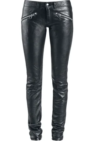 Gipsy Lederen broeken - ZipaTrouser SNVV - XS tot XXL - voor Vrouwen