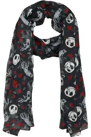 The Nightmare Before Christmas Disney Doek - Jack Skellington - Ghost & Roses - voor Vrouwen