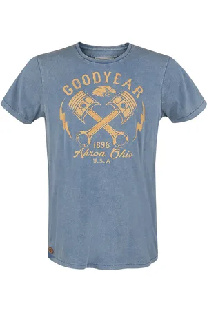 Goodyear Rockabilly T-shirt - Meaford - S tot XXL - voor Mannen