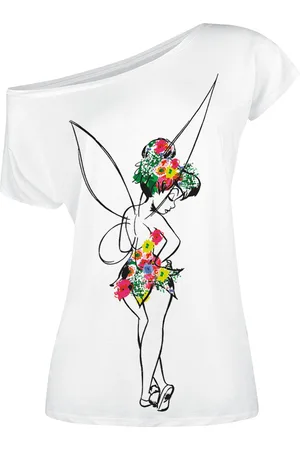 Disney Disney T-shirt - Tinker Bell - Flower Power - S tot XXL - voor Vrouwen