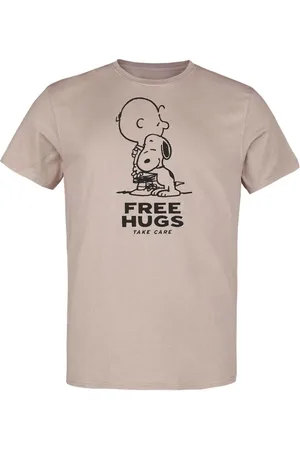 Peanuts T-shirt - Free Hugs - S tot 3XL - voor Mannen