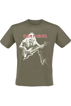 Iron Maiden T-shirt - Eddie Bass - S tot 4XL - voor Mannen