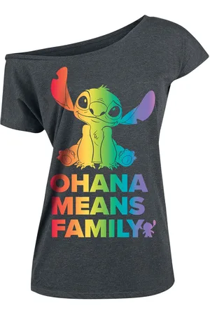 Disney Disney T-shirt - Ohana Rainbow - S tot XL - voor Vrouwen