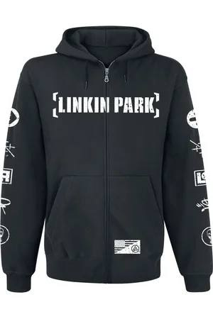 Linkin Park Vest met capuchon - Graffiti - S tot XXL - voor Mannen