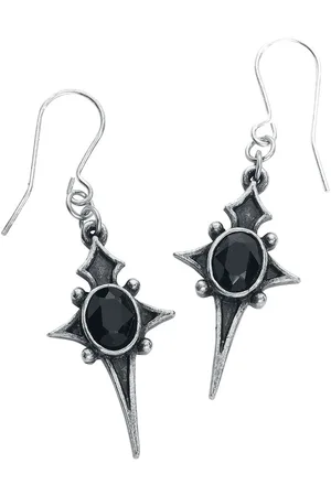 Alchemy Gothic Oorbel - Star Earrings - voor Vrouwen