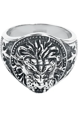 etNox hard and heavy Ring - Löwe - voor Mannen