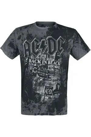 AC/DC T-shirt - Back in Black - S tot XL - voor Mannen