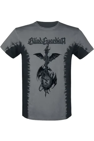 Blind Guardian T-shirt - Dragon Guitar - S tot XXL - voor Mannen