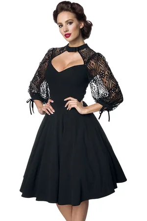 Belsira Rockabilly Medium-lengte jurk - Lacedress - L tot XXL - voor Vrouwen