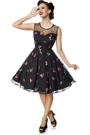 Belsira Rockabilly Medium-lengte jurk - Cocktailkleid - XS tot XXL - voor Vrouwen