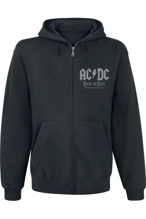 AC/DC Vest met capuchon - World Tour 2015 - S tot XL - voor Mannen