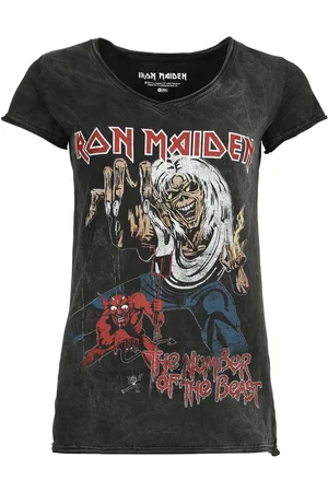 Iron Maiden T-shirt - The number of the beast - S tot 4XL - voor Vrouwen