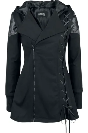 Gothicana Gothic Tussenseizoensjas - Across The Night - L tot XXL - voor Vrouwen