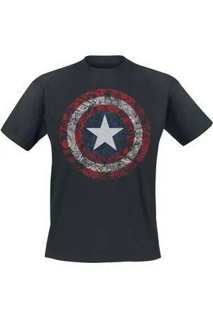 Marvel Disney T-shirt - Comic Shield - S tot XXL - voor Mannen