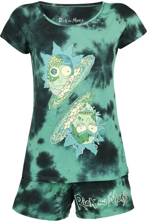 Rick and Morty Pyjama - Glitch - S - voor Vrouwen