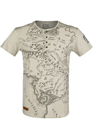 Lord of the Rings T-shirt - Middle Earth - S tot XXL - voor Mannen