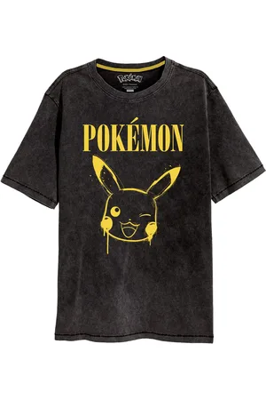 Pokemon Gaming T-shirt - PIkachu Graffiti - S tot XXL - voor Mannen