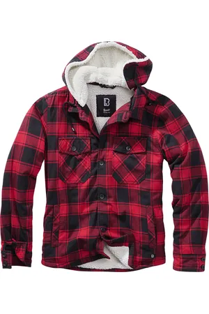 Brandit Tussenseizoensjas - Lumberjacket Hooded - M tot 5XL - voor Mannen