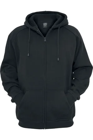 Urban classics Vest met capuchon - Blank Zip Hoody - M - voor Mannen