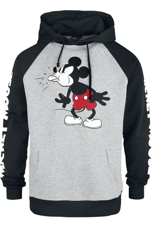 Mickey & Minnie Mouse Disney Trui met capuchon - Tongue Out - S tot XL - voor Mannen