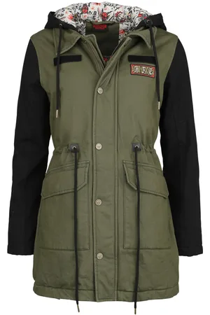 Stranger Things Parka - Hellfire Club - S tot XXL - voor Vrouwen