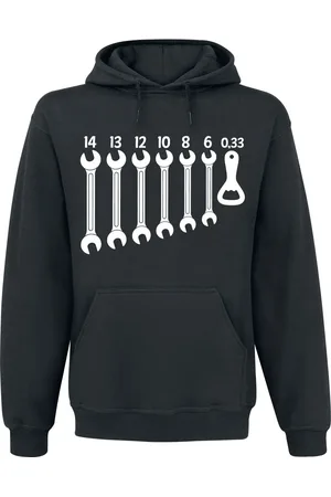 Alkohol & Party Fun Trui met capuchon - Schlüssel Öffner - M tot 3XL - voor Mannen