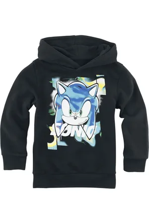 Sonic The Hedgehog Gaming Trui met capuchon voor kinderen - Kids - Sonic Face - voor Jongens & meisjes