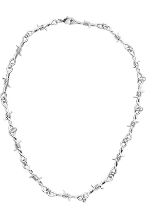 Urban classics Gothic Halsketting - Barbed Wire Necklace