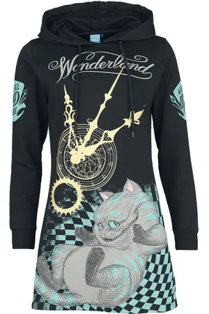 Alice in Wonderland Disney Medium-lengte jurk - Mad Cat - M tot XXL - voor Vrouwen