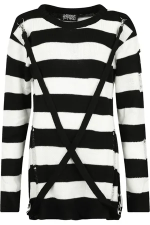 Heartless Gothic Gebreide trui - Oriana sweater - L tot XL - voor Vrouwen