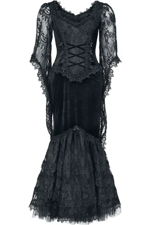Sinister Gothic Gothic Lange jurk - Longdress - M tot XXL - voor Vrouwen