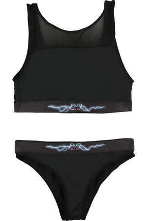 EMP Ondergoed - Bustier & slip met EMP retro logo - XS tot XXL - voor Vrouwen