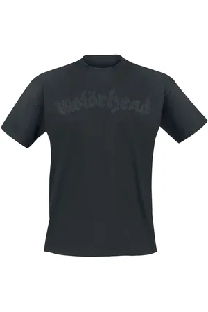 Motörhead T-shirt - Black On Black Logo - S tot 4XL - voor Mannen