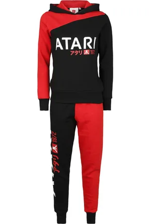 Atari Gaming Trainingspak - Red Black - Colour Patchwork - XS tot XXL - voor Vrouwen