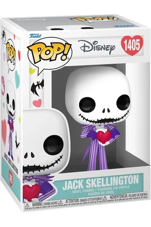 The Nightmare Before Christmas Jack Skellington (Valentine) vinylfiguur 1405 - Funko Pop! - Funko Shop Europe