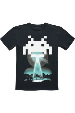 Space Invaders Gaming T-shirt voor kinderen - Beam Me Up - voor Jongens & meisjes
