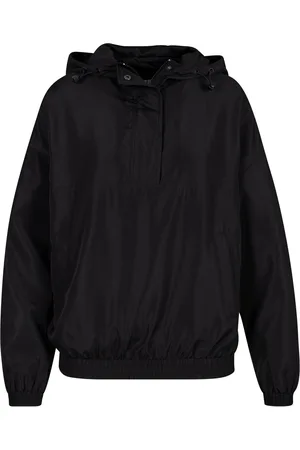 Urban classics Tussenseizoensjas - Ladies Recycled Oversized Pullover Jacket - XS tot M - voor Vrouwen