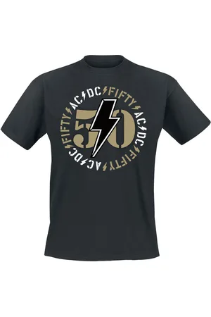 AC/DC T-shirt - Fifty Bold Emblem - M tot 3XL - voor Mannen