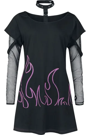 Heartless Gothic Shirt met lange mouwen - Depths of Hell shirtje - XS tot S - voor Vrouwen